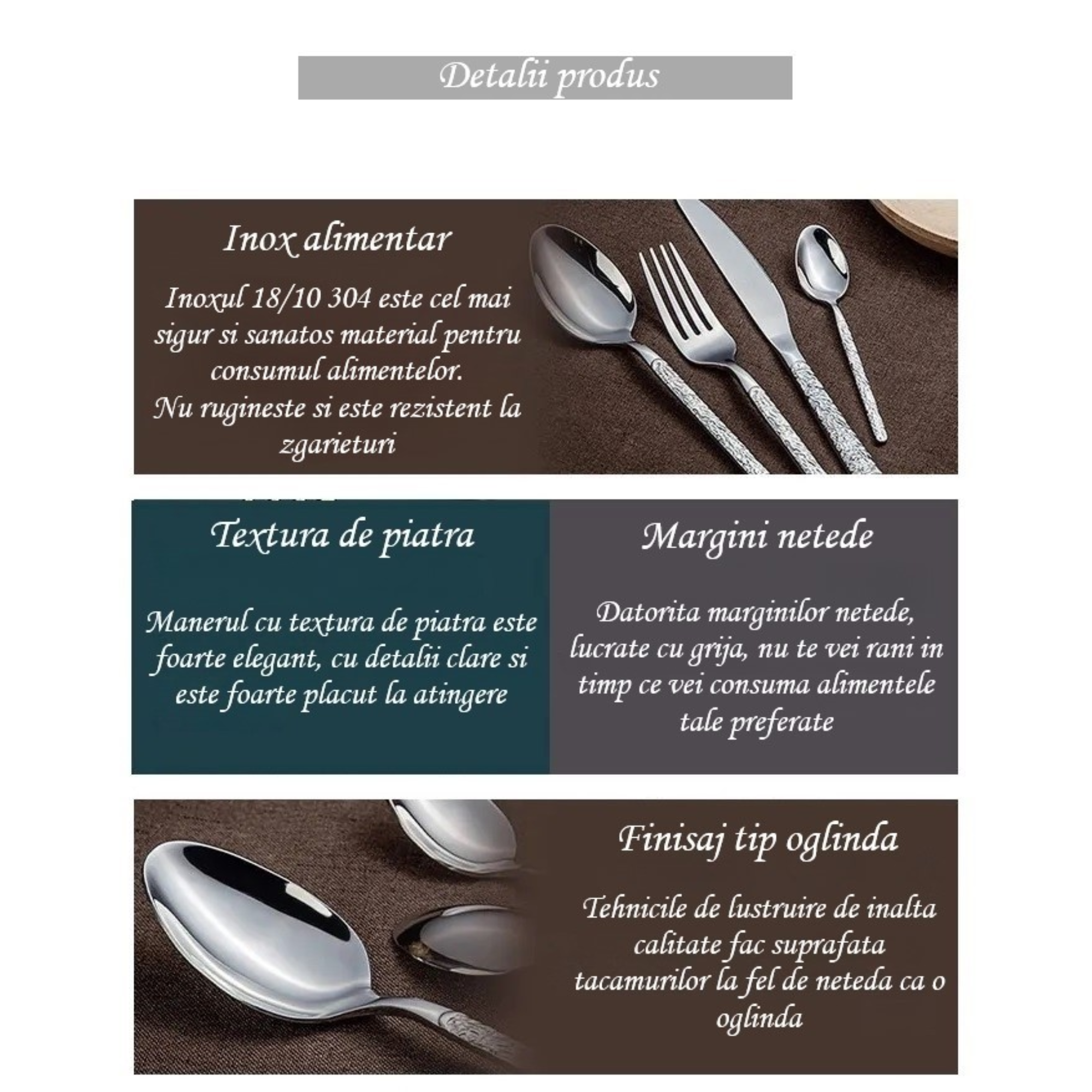 set tacamuri premium negre