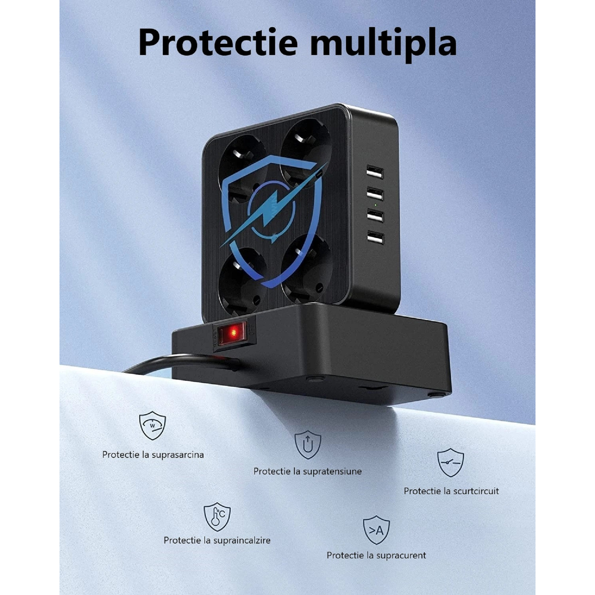 Prelungitor cu protectii