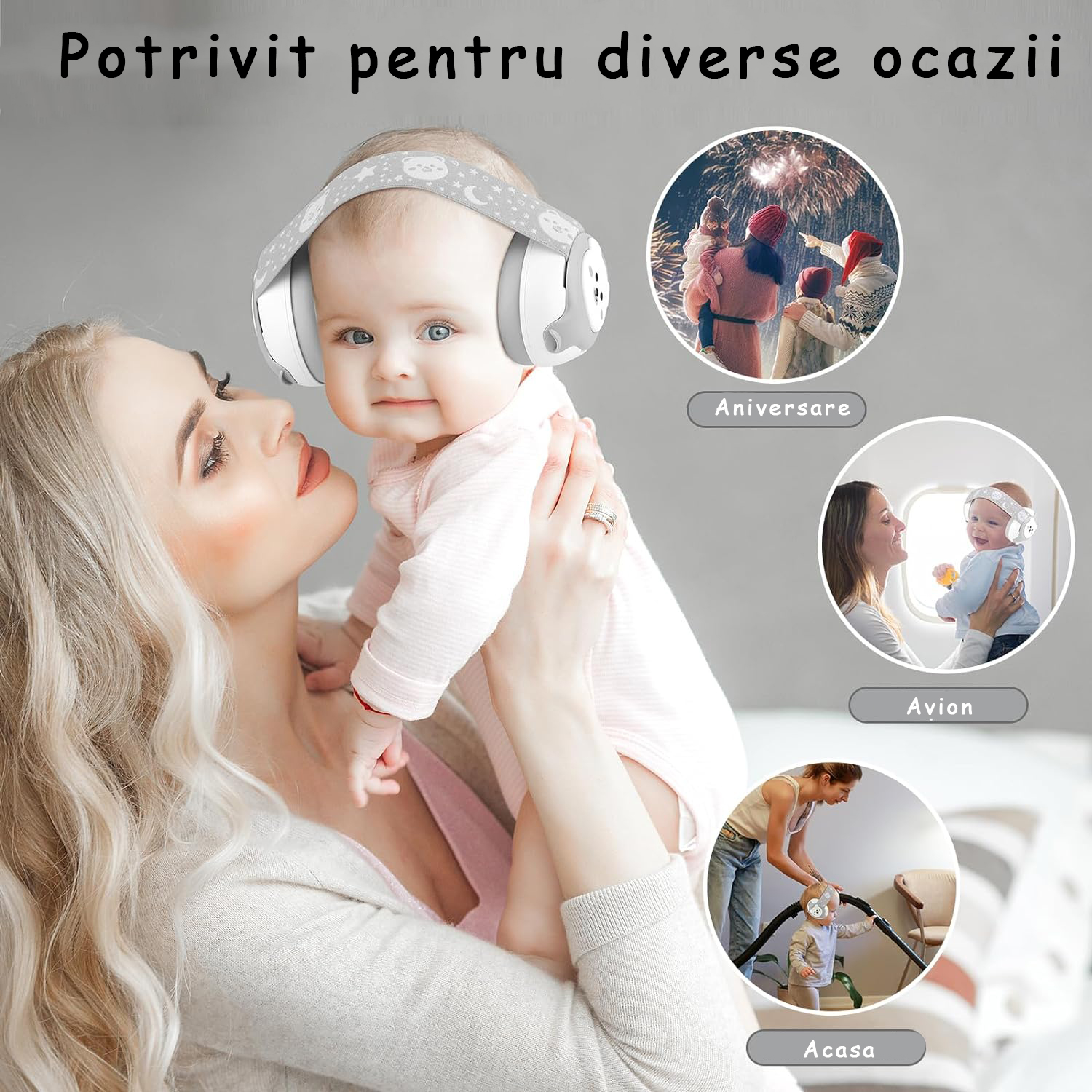 casti antifonice bebelusi